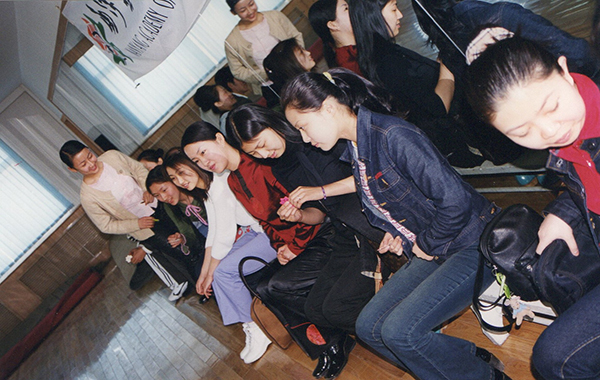 2001年表演考试现场