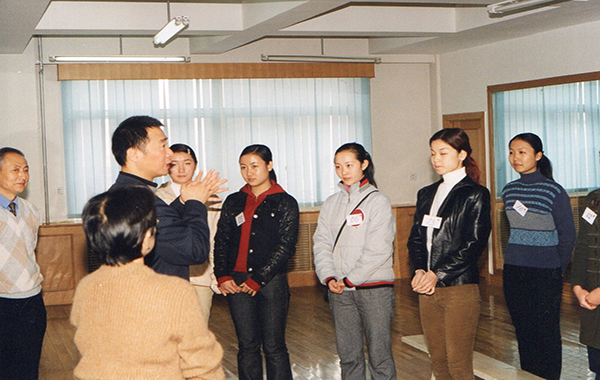 2003年表演专业考试现场