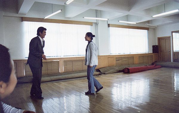 2001年表演考试现场