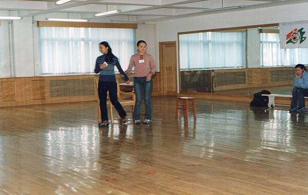 2001年表演考试现场